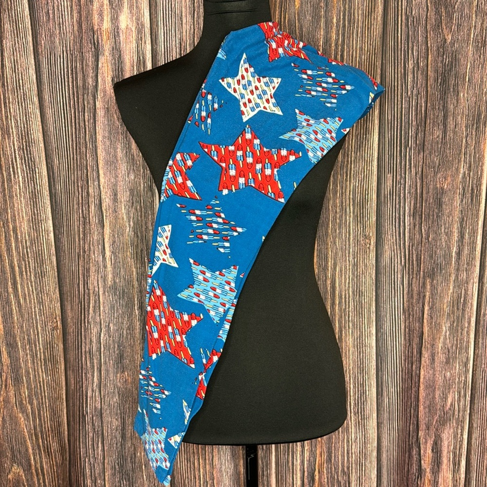 LuLaRoe OS Americana / July 4th / Bomb Pop / Stars Leggings